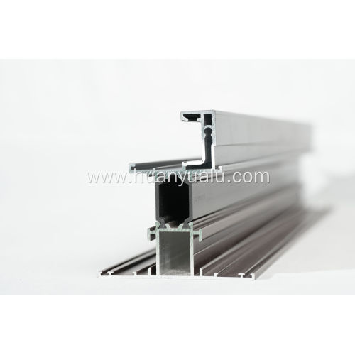 Powder coating and anodized aluminum profiles